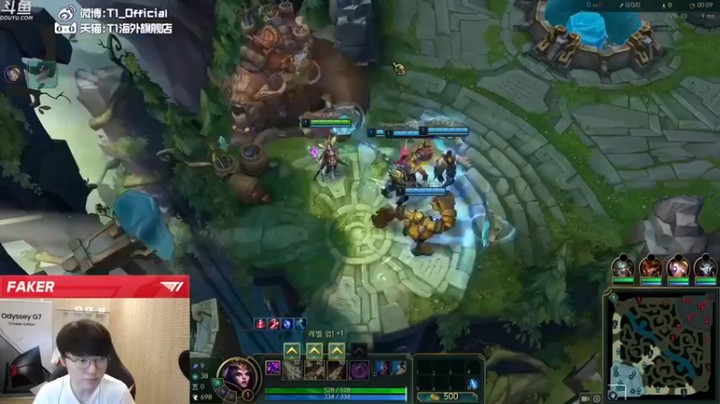 【T1直播faker】中单妖姬联动队友拿下三杀伤害爆炸这谁能抗的住啊