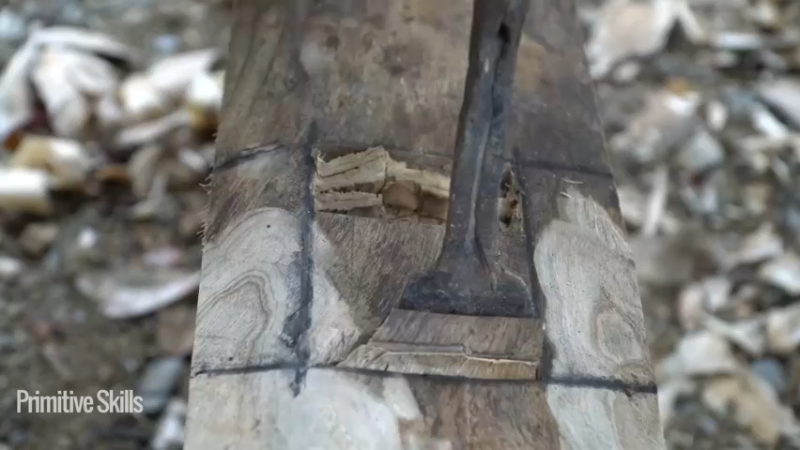 #制作农家研磨水车11山野3基地】《如果你一无所有 进入单人我的世界，自由荒野 离网乐园 全手工制作耕种 快乐野外生活》