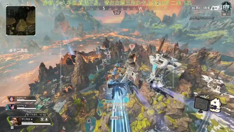 APEX英雄：更新后第一把兰伯特 拿了个第二 嘿嘿