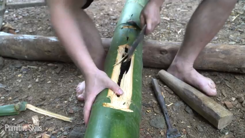 #农家研磨水车调试18荒野3基地】《如果你一无所有 进入单人我的世界，自由荒野 离网乐园 全手工制作耕种 快乐野外生活》