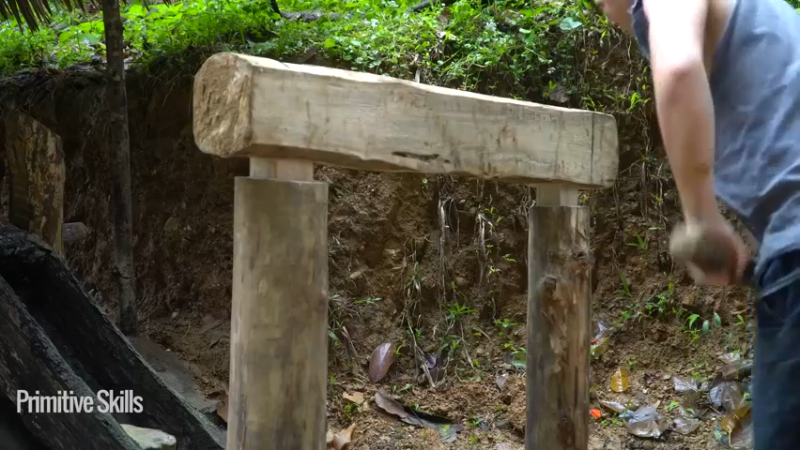 #制作农家研磨水车14浪漫山野3基地】《如果你一无所有 进入单人我的世界，自由荒野 离网乐园 全手工制作耕种 快乐野外生活》