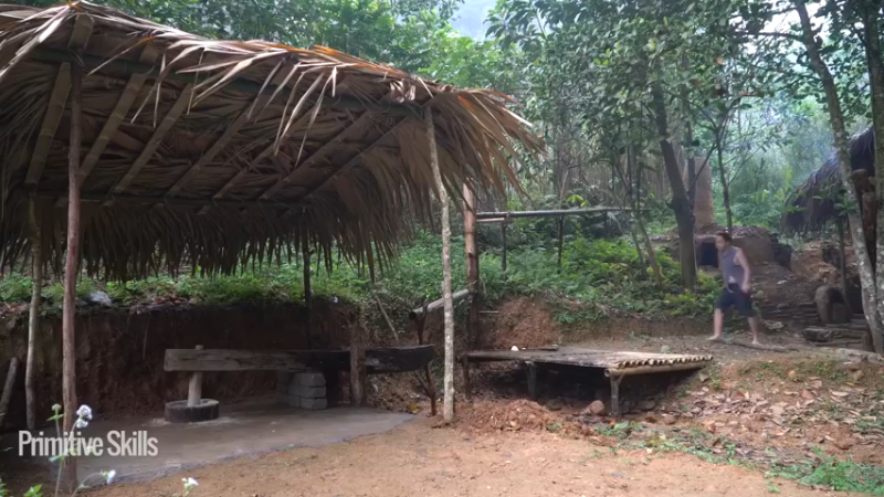 #制作农家研磨水车7浪漫山野3基地】《如果你一无所有 进入单人我的世界，自由荒野 离网乐园 全手工制作耕种 快乐野外生活》