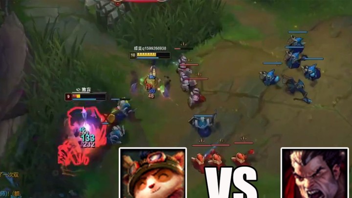 【恶霸提莫】感觉到这个诺手忍不住了，怒气值飙升