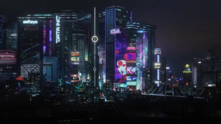 Night City under the rain - Cyberpunk 2077 Wallpaper