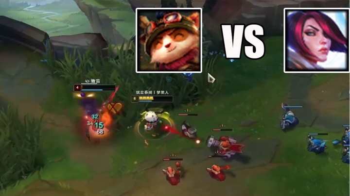 【恶霸提莫】强攻前期厉害一点也凶很多，对拼的时候伤害很高