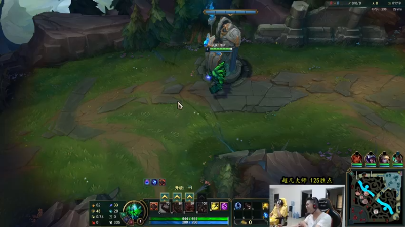 【2021-09-24 12点场】余小C真的很强：余小C：峡谷大师教你3分钟塔刀