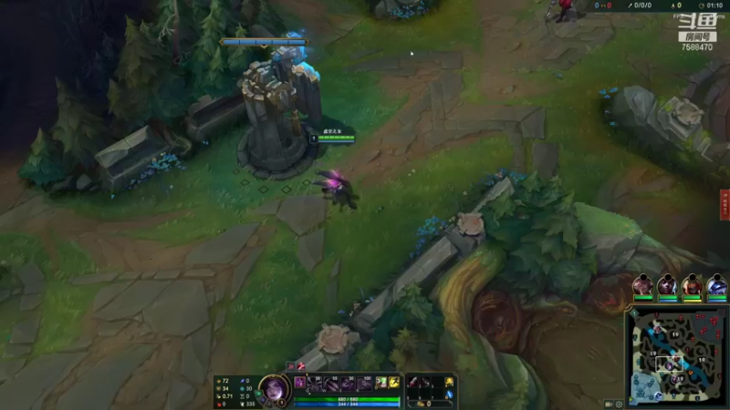 【2021-09-22 10点场】饿醒了i：弗雷尔铂金上钻1