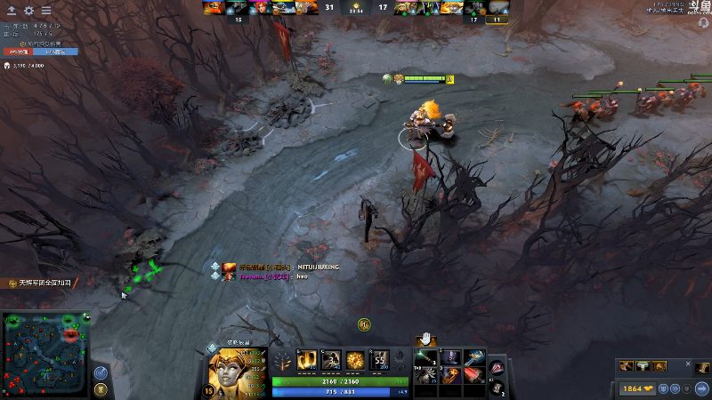 我在斗鱼看龚建ZSMJ直播DOTA2