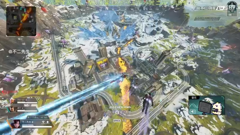 APEX英雄：风水轮流转 今天到我家 终于拿了次捍卫者