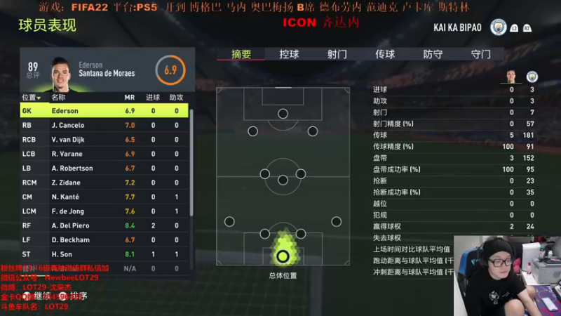 【2021-09-24 20点场】LOT29：FIFA22开齐达内的男人