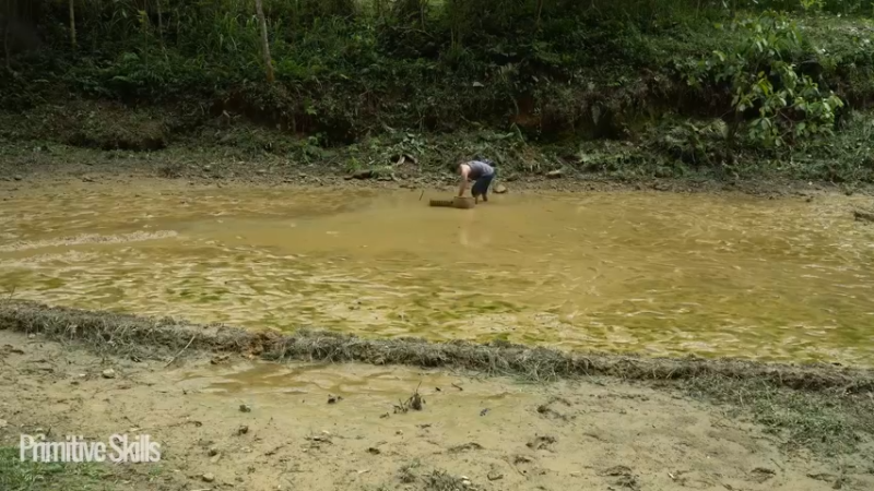 3基地1121制作独轮车(13)山野】《如果你一无所有 进入单人我的世界，自由荒野 离网乐园 全手工制作耕种 快乐野外生活》