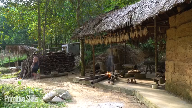 3基地B127装修游泳池(25)山野基地】《如果你一无所有 进入单人我的世界，自由荒野 离网乐园 全手工制作耕种 快乐野外生活》