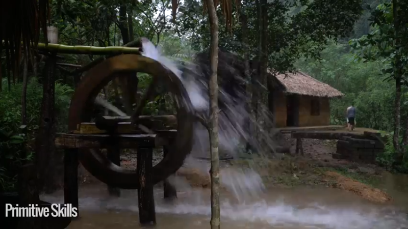 3基地b123需要稳定的动力发电？(4)山野基地】《如果你一无所有 进入单人我的世界，自由荒野 离网乐园 全手工制作耕种 快乐野外生活》