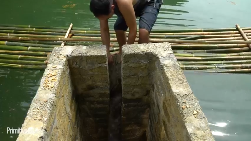 3基地B126竹筏旅游(30)山野基地】《如果你一无所有 进入单人我的世界，自由荒野 离网乐园 全手工制作耕种 快乐野外生活》