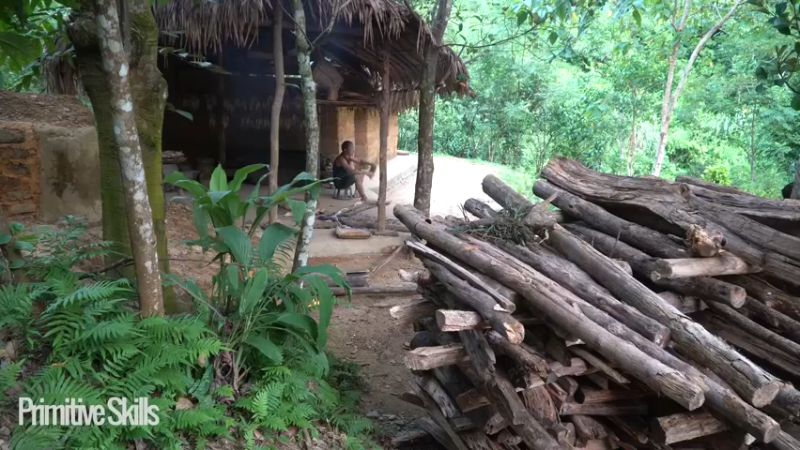 3基地B127装修游泳池(27)山野基地】《如果你一无所有 进入单人我的世界，自由荒野 离网乐园 全手工制作耕种 快乐野外生活》