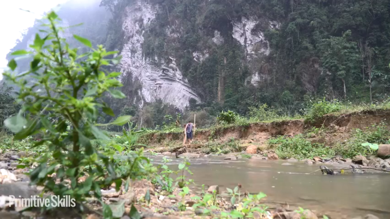 3基地B124卫生间自来水系统(24)山野基地】《如果你一无所有 进入单人我的世界，自由荒野 离网乐园 全手工制作耕种 快乐野外生活》