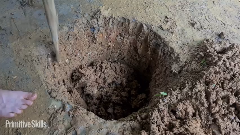 3基地B124卫生间自来水系统(15)山野基地】《如果你一无所有 进入单人我的世界，自由荒野 离网乐园 全手工制作耕种 快乐野外生活》