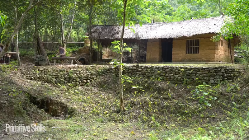 3基地B121制作独轮车(8)山野】《如果你一无所有 进入单人我的世界，自由荒野 离网乐园 全手工制作耕种 快乐野外生活》