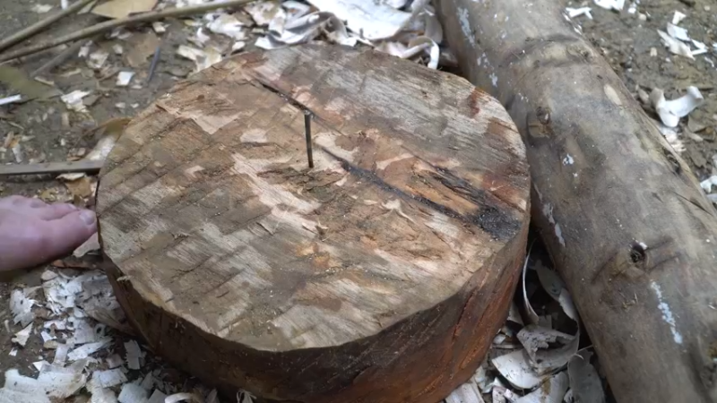 3基地B121制作独轮车(1)山野】《如果你一无所有 进入单人我的世界，自由荒野 离网乐园 全手工制作耕种 快乐野外生活》