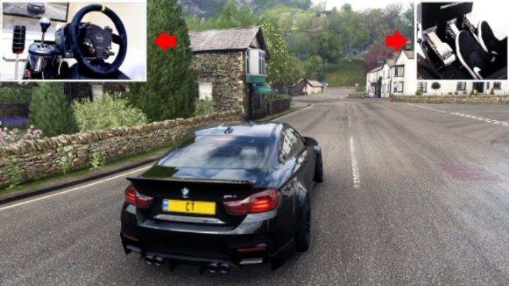700bhp BMW M4 Drift - (Thrustmaster Steering Wheel Setup)  Forza Horizon 4
