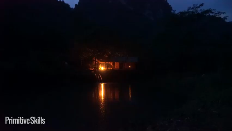 3基地B124卫生间自来水系统(12)山野基地】《如果你一无所有 进入单人我的世界，自由荒野 离网乐园 全手工制作耕种 快乐野外生活》