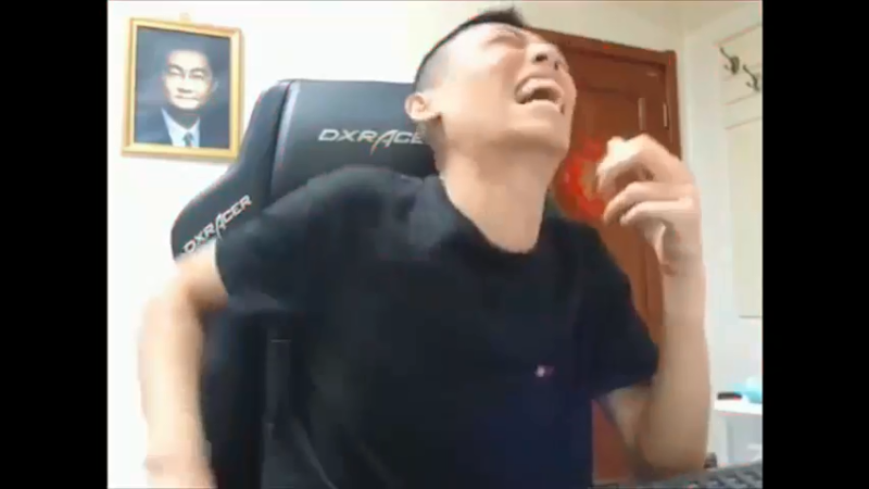 一笑。高音上不去啊