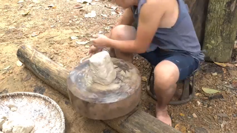 3基地B124卫生间自来水系统(28)山野基地】《如果你一无所有 进入单人我的世界，自由荒野 离网乐园 全手工制作耕种 快乐野外生活》