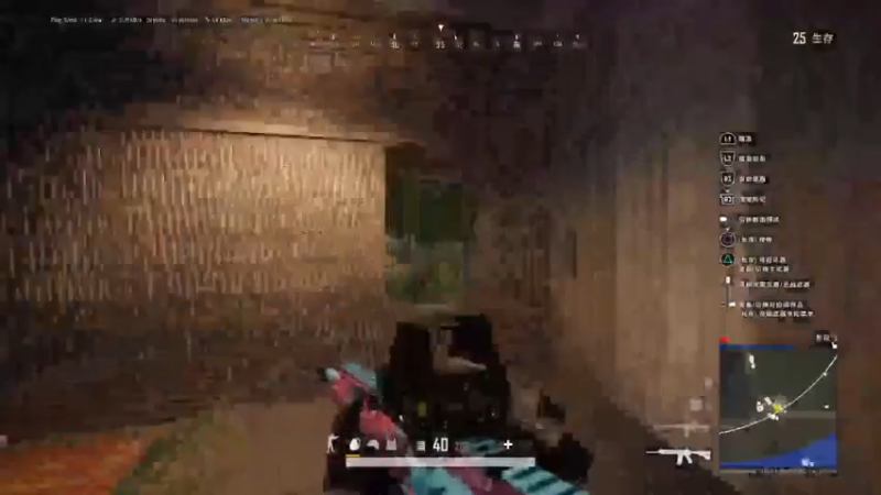PUBG　PS4 吃鸡系列上车了44手柄刺激@吃鸡！