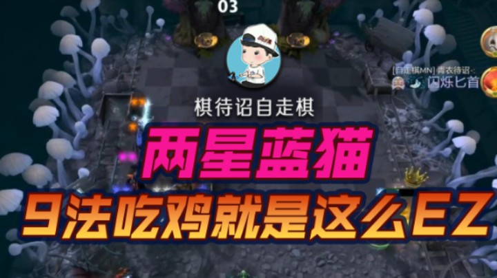 两星蓝猫 9法吃鸡就是这么EZ