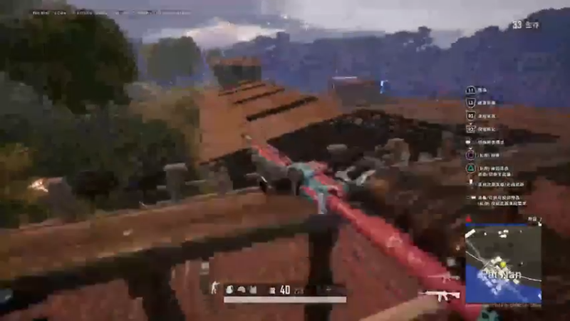 PUBG　PS4 吃鸡系列上车了41手柄刺激@吃鸡！