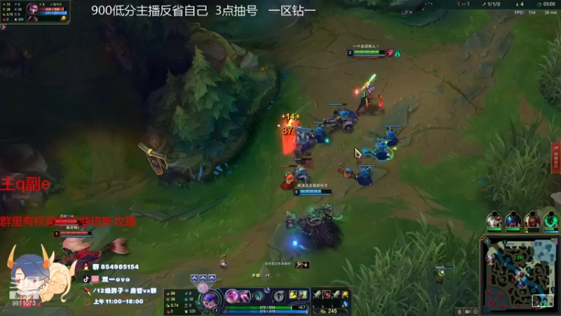 【2021-09-25 12点场】双一ovo：国服顶尖厄斐琉斯玩家