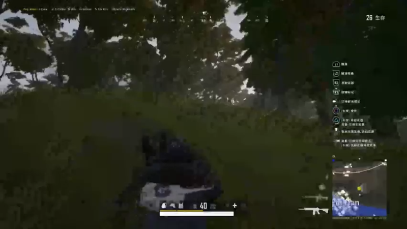 PUBG　PS4 吃鸡系列上车了42手柄刺激@吃鸡！