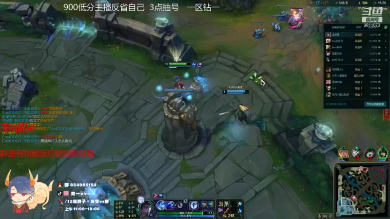 【2021-09-25 14点场】双一ovo：国服顶尖厄斐琉斯玩家