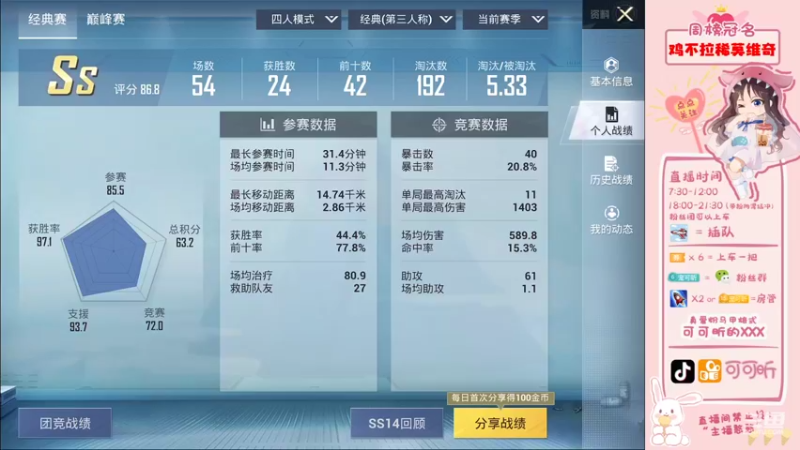 【2021-09-27 20点场】可可昕ohh：【你的小甜昕】欢乐带粉~