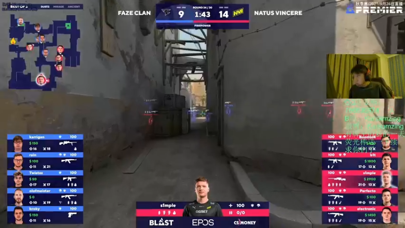 【2021-09-27 03点场】Karsamzing苏弟：BLAST COL-FAZE