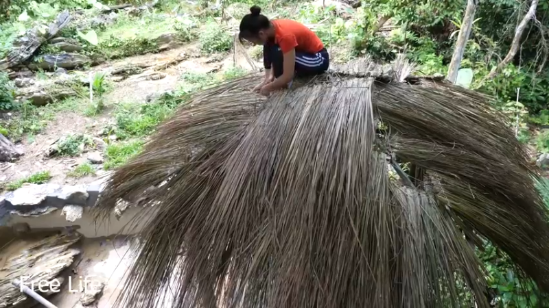 更新休闲亭子(20)深入荒野隐居修仙,建设世外桃源投个币吧
