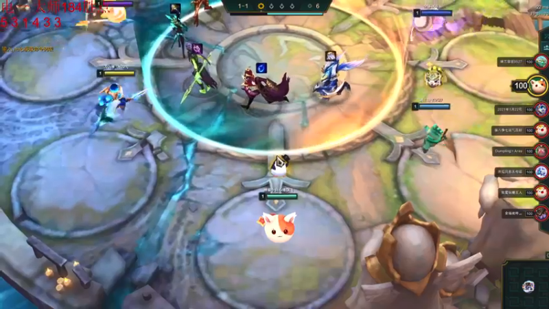 2021.9.27 LOL云顶之弈——铁骑武器（第二，盖伦没换走）