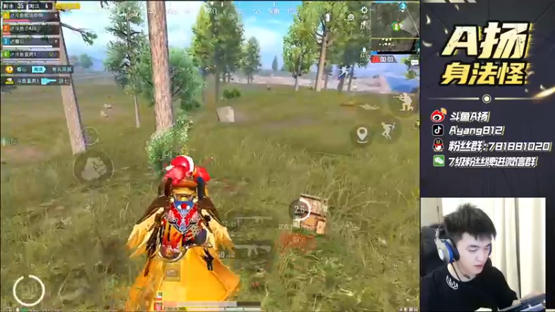 【2021-09-28 23点场】A扬丷：《4LOGO海岛把把鸡》