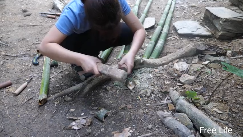 更新有水管了(8)深入荒野隐居修仙,建设世外桃源投个币吧