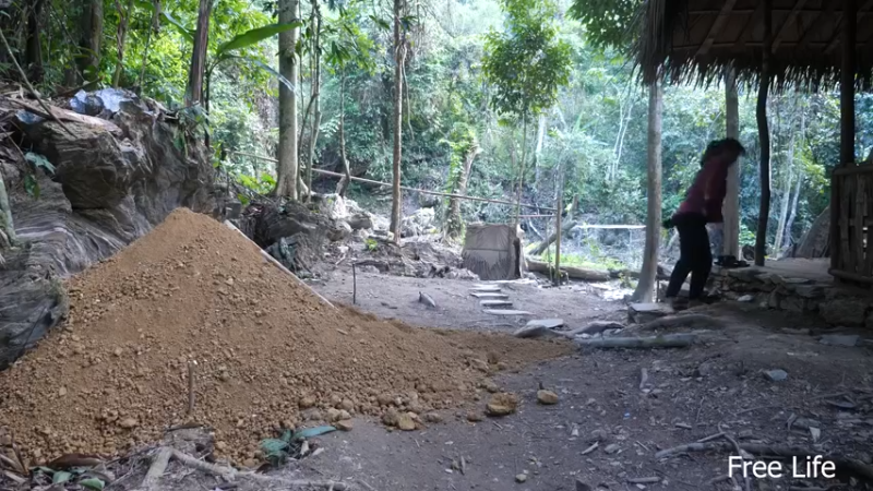 更新新建厨房(8)深入荒野隐居修仙,建设世外桃源投个币吧