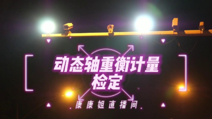 康康姐来了之动态轴重衡计量检定