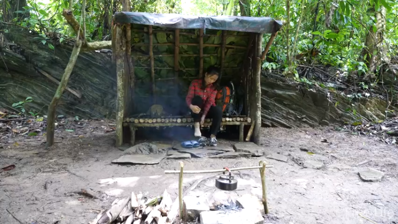 更新1季 选择地点搭建住所(11)深入荒野隐居修仙,建设世外桃源投个币吧