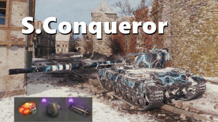 【坦克世界】12K一路碾压KRV/涡轮超征13K埃堡传奇