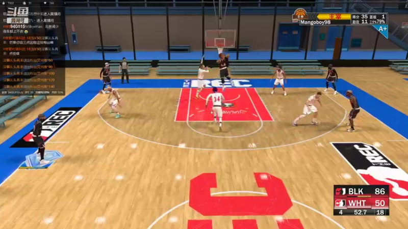 【2021-09-21 23点场】Mangoboy98：NBA2K22今日REC冲！