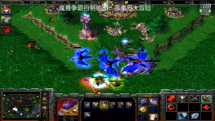 乾坤70传说的精彩时刻：魔兽争霸之人族的战争（中）
