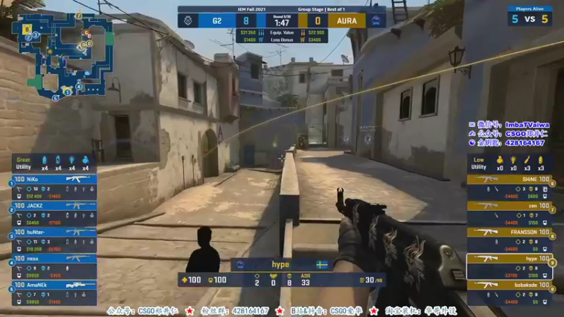 【2021-09-30 02点场】CSGO解说爱华：【爱华】IEM CIS Day1