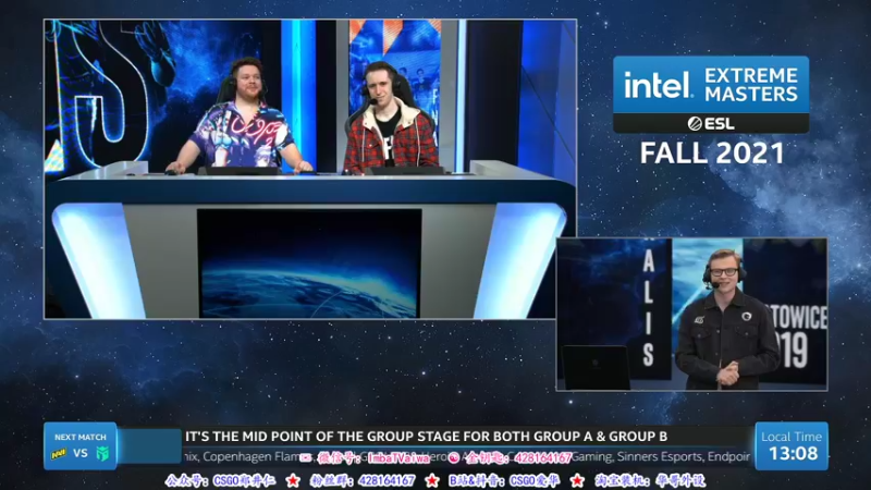 【2021-09-30 19点场】CSGO解说爱华：【爱华】IEM CIS Day2