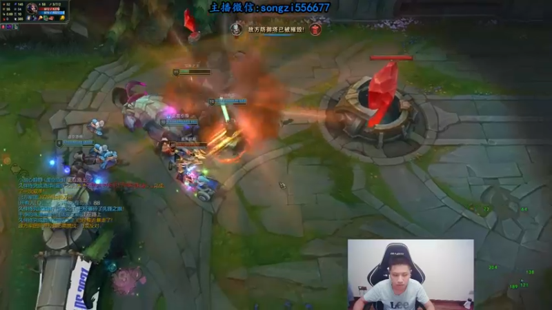 【2021-09-30 03点场】douyu丶松子：蛮王:版本T0 选到=包赢