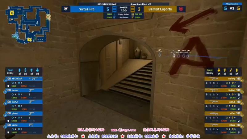 【2021-09-30 21点场】CSGO解说爱华：【爱华】IEM CIS Day2