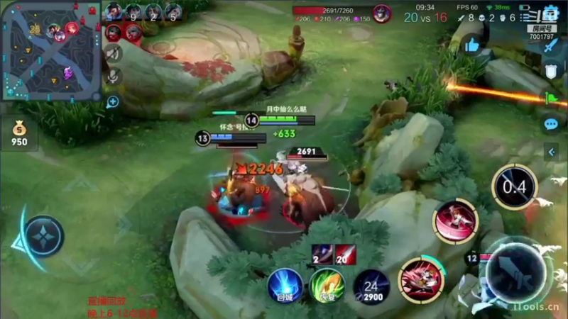 【2021-10-01 09点场】月中仙zs：单排1400场91胜率第一李白